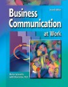 Business Communication at Work Student Text/Workbook/CD Package 2003 - Marilyn Satterwhite, Judith Olson-Sutton