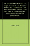 EMP Survival Box Set: Tips You Ought to Know to Get Ready for Power Grid Failure and to Look After Yourself for at Least Three Days After an Electromagnetic ... Survival Box Set, Survival preparedness) - Darrell Abbott, Millard Luna