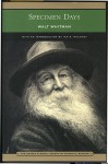 Specimen Days - Walt Whitman