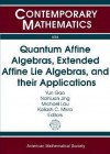 Quantum Affine Algebras, Extended Affine Lie Algebras, And Their Applications: Quantum Affine Algebras, Extended Affine Lie Algebras, And Applications, March 2 7, 2008, Banff International Research Station, Banff, Canada - Yun Gao, Naihuan Jing, Michael Lau, Kailash C. Misra