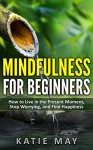 Mindfulness for Beginners: How to Live in the Present Moment, Stop Worrying, and Find Happiness - Katie May