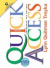 Quick Access Updates With 2001 Apa Guidelines (3rd Edition) - Lynn Quitman Troyka