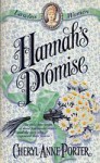 Hannahs Promise - Cheryl Anne Porter