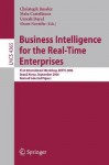 Business Intelligence for the Real-Time Enterprises: First International Workshop, BIRTE 2006, Seoul, Korea, September 11, 2006, Revised Selected Papers - Christoph Bussler