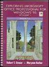 Exploring Microsoft Office Professional for Windows 95 - Robert T. Grauer, Maryann Barber