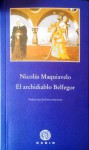 El archidiablo Belfegor - Nicolás Maquiavelo, Elena Martínez