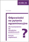 Odpowiedzi na pytania egzaminacyjne dla kandydatów na doradców podatkowych. Kazusy, suplement - Marek Kolibski