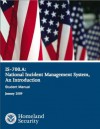 National Incident Management System IS700 - Department of Homeland Security