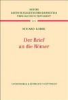 Der Brief an Die Romer - Eduard Lohse