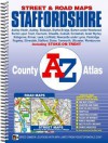 Staffordshire County Atlas - Geographers' A-Z Map Company