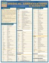 Medical Abbreviations & Acronyms (Quick Study Academic) - Inc. BarCharts