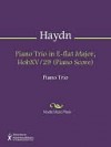 Piano Trio in E-flat Major, HobXV/29 (Piano Score) - Franz Haydn