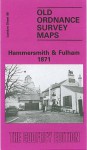 Hammersmith and Fulham 1871: London Sheet 086.1 (Old O.S. Maps of London) - Pamela Taylor