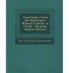 [(Vocal Gems from the Billionaire: Musical Comedy in 3 Acts)] [Author: Harry Bache Smith] published on (September, 2013) - Harry Bache Smith