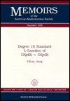 Degree 16 Standard L Function Of G Sp(2) X G Sp(2) - Dihua Jiang