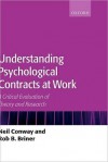 Understanding Psychological Contracts at Work: A Critical Evaluation of Theory and Research: A Critical Evaluation of Theory and Research - Neil Conway, Rob B. Briner