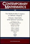 The Mathematical Legacy of Wilhelm Magnus: Groups, Geometry, and Special Functions: Conference on the Legacy of Wilhelm Magnus, May 1-3, 1992, Polytec - William Abikoff, Joan S. Birman