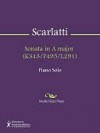 Sonata in A major (K343/P495/L291) - Domenico Scarlatti