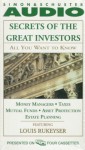 ALL YOU WANT TO KNOW ABOUT: SECRETS OF THE GREAT I: Money Managers and Mutual Funds Taxes, Asset Protection, and Estate Planning - Knowledge Products