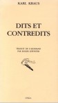 Dits et contredits - Karl Kraus