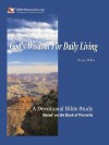 God's Wisdom for Daily Living - Betty Miller