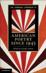 The Cambridge Companion to American Poetry Since 1945 - Jennifer Ashton