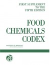 Food Chemicals Codex - Institute of Medicine of the National Ac, U.S. Institute of Medicine