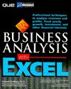 Business Analysis with Excel - Conrad Carlberg