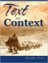 Text and Context, a Handbook for Studying the Bible - Carolyn Jones