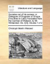 Socrates Out of His Senses: Or Dialogues of Diogenes of Sinope. [Two Lines in Latin] Translated from the German of Wieland, by Mr. Wintersted. Vol - Christoph Martin Wieland