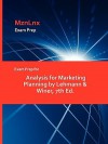 Exam Prep for Analysis for Marketing Planning by Lehmann & Winer, 7th Ed - MznLnx