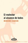 El malestar al alcance de todos - Mercedes Cebrián