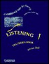 Listening 1 Teacher's Book: Pre-Intermediate - Adrian Doff, Carolyn Becket