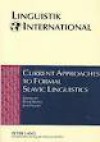 Current Approaches to Formal Slavic Linguistics: Contributions of the Second European Conference on Formal Description of Slavic Languages (Fdsl II) H - Lew Zybatow, Peter Kosta, Jens Frasek