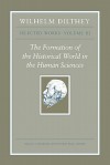 The Formation of the Historical World in the Human Sciences (Selected Works, Vol 3) - Wilhelm Dilthey, Rudolf A. Makkreel, Frithjof Rodi