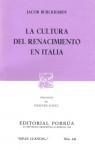 La Cultura del Renacimiento en Italia (Sepan Cuantos, #441) - Jacob Burckhardt