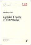 General Theory of Knowledge - Moritz Schlick