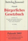 Bürgerliches Gesetzbuch - Otto Palandt, Peter Bassenge, Gerd Brudermüller