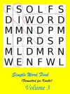 Simple Word Find : Volume 3 - K. Lenart