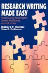 Research Writing Made Easy - Richard Walters, Stan DeKoven