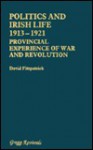 Politics and Irish Life, 1913-1921: Provincial Experience of War and Revolution - David Fitzpatrick