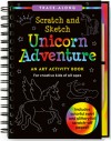 Scratch & Sketch Unicorn Adventure (Trace-Along): An Art Activity Book for Creative Kids of All Ages - Peter Pauper Press