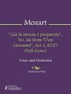 "Gia la mensa e preparata", No. 26 from "Don Giovanni", Act 2, K527 (Full Score) - Wolfgang Amadeus Mozart