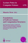 Foundations of Software Science and Computation Structures: First International Conference, FoSSaCS'98, Held as Part of the Joint European Conferences ... (Lecture Notes in Computer Science) - Maurice Nivat