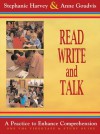 Read, Write, and Talk (VHS): A Practice to Enhance Comprehension - Stephanie Harvey, Anne Goudvis