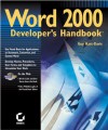 Word 2000 Developer's Handbook - Guy Hart-Davis