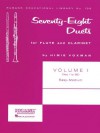 78 Duets for Flute and Clarinet: Volume 1 - Easy to Medium (No. 1-55) (Rubank Educational Library) - H. Voxman