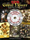 120 Great Flower Paintings Platinum DVD and Book - Carol Grafton