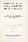 Wonder Tales from Scottish Myth and Legend - Donald Alexander Mackenzie