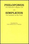 On Aristotle's "Physics 5 8," with on Aristotle's "On the Void" - John Philoponus, Simplicius of Cilicia